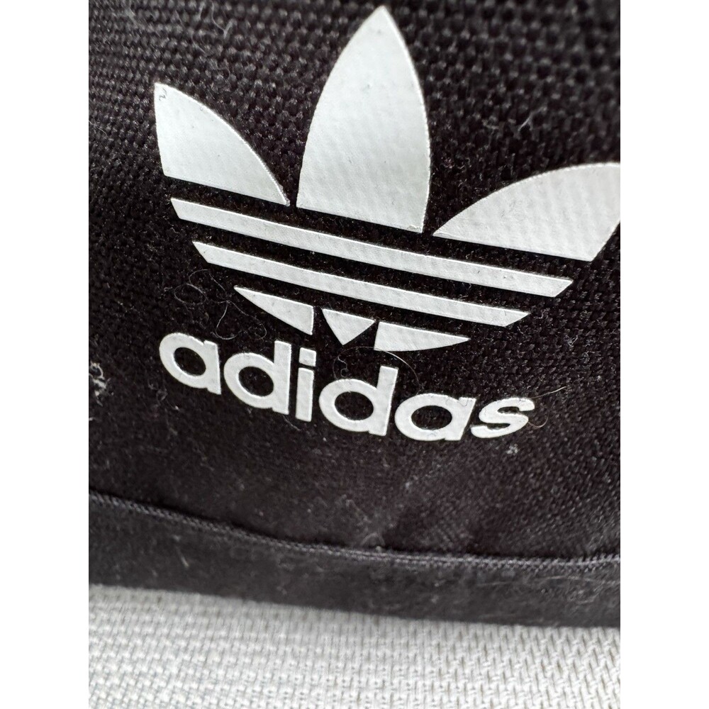 Adidas Original Zip Top Backpack In black - Picture 2 of 10